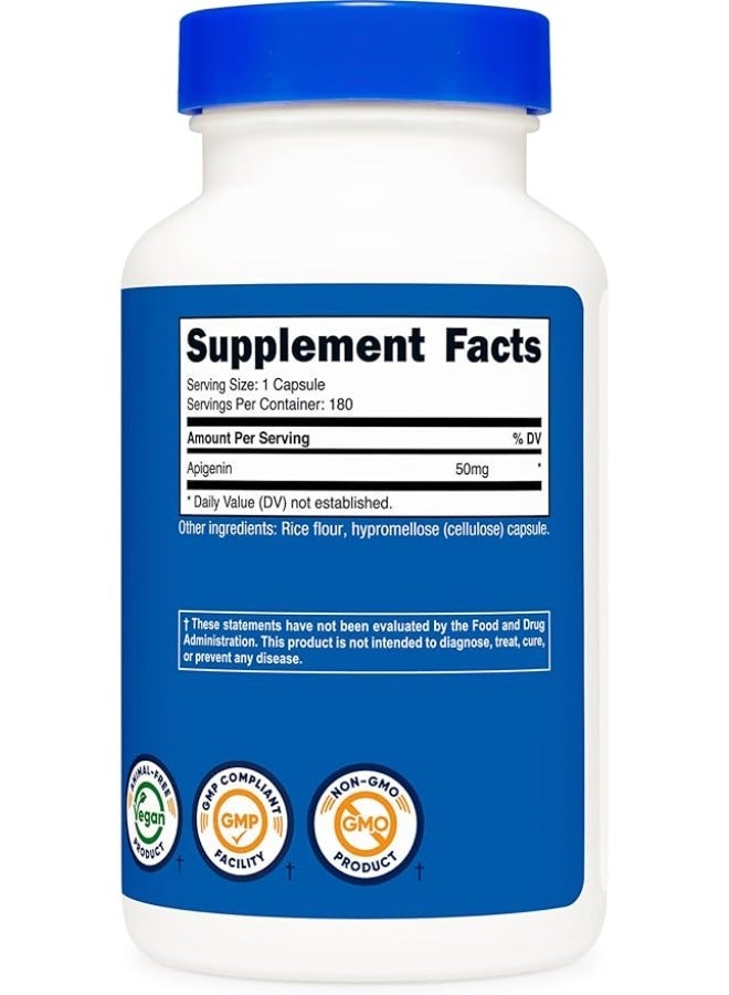 نوتريكوست، أبيجينين، 50 ملغ، 180 كبسولة - Image 2